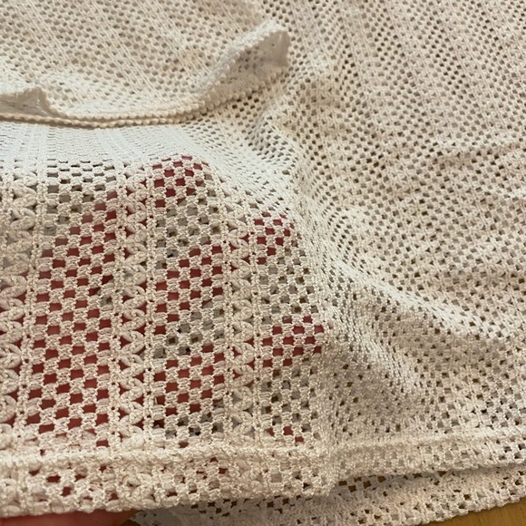 Show Me Your MuMu Cover Up White Crochet Knit New M-XL - Picture 5 of 14